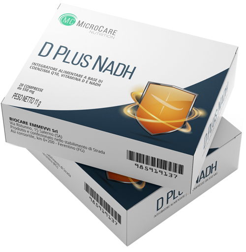 MICROCARE NUTRITION D PLUS NADH 20 COMPRESSE - Farmapanda Srl