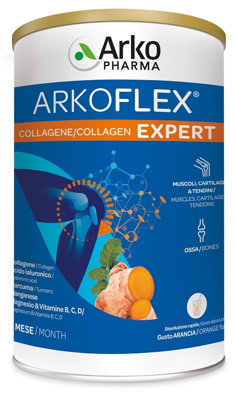 ARKOFLEX EXPERT COLLAGENE ARANCIA POLVERE 390 G - Farmapanda Srl