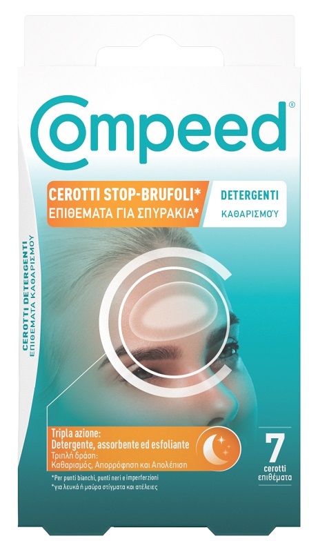 COMPEED CEROTTI STOP BRUFOLI DETERGENTI 7 PEZZI - Farmapanda Srl