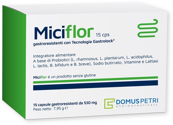 MICIFLOR 15 CAPSULE - Farmapanda Srl
