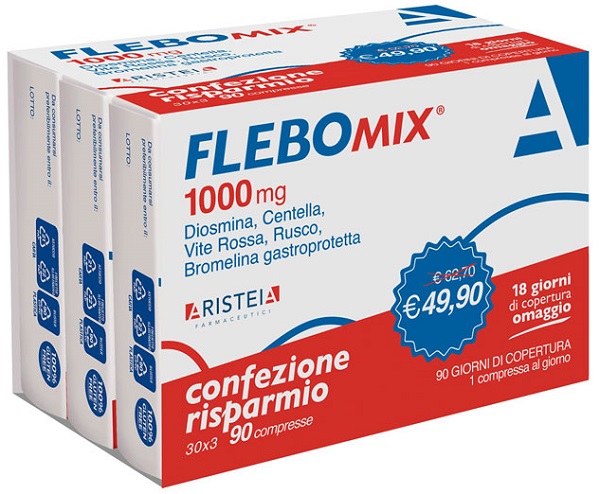 FLEBOMIX 1000 MG 90 COMPRESSE TRI-PACK - Farmapanda Srl