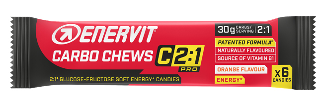 ENERVIT C2 1 CARBO CHEWS 34 G - Farmapanda Srl