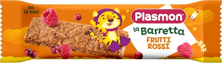 PLASMON LA BARRETTA FRUTTI ROSSI 20 G - Farmapanda Srl