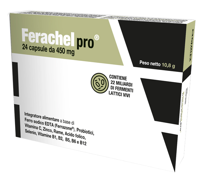 FERACHEL PRO 24 CAPSULE - Farmapanda Srl
