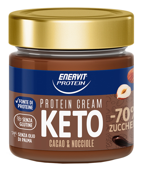 ENERVIT PROTEIN KETO CREMA CIOCCOLATO 180 G - Farmapanda Srl