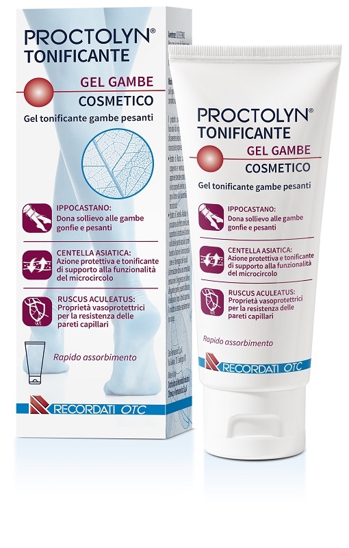 PROCTOLYN TONIFICANTE GEL GAMBE 100 ML - Farmapanda Srl
