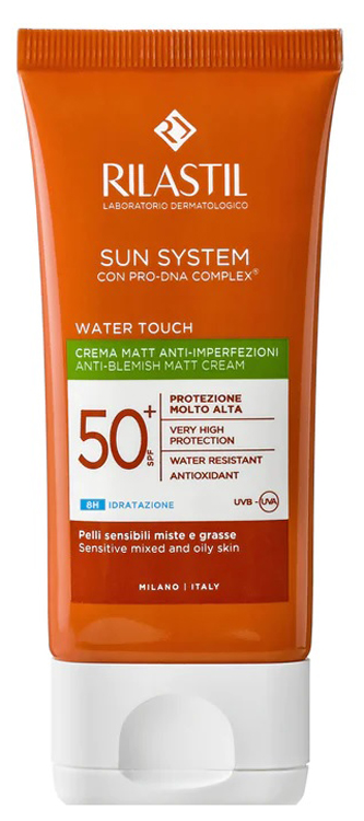 RILASTIL SUN SYSTEM WATER TOUCH FLUIDO SPF50+ 50 ML NUOVA FORMULAZIONE - Farmapanda Srl