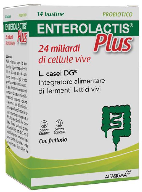ENTEROLACTIS PLUS 14 BUSTINE - Farmapanda Srl