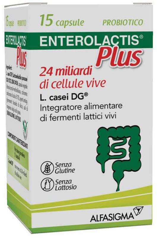 ENTEROLACTIS PLUS 15 CAPSULE - Farmapanda Srl