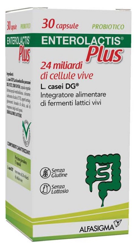 ENTEROLACTIS PLUS 30 CAPSULE - Farmapanda Srl