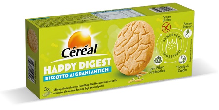 CEREAL HAPPY DAY BISCOTTO AI GRANI ANTICHI 150 G - Farmapanda Srl