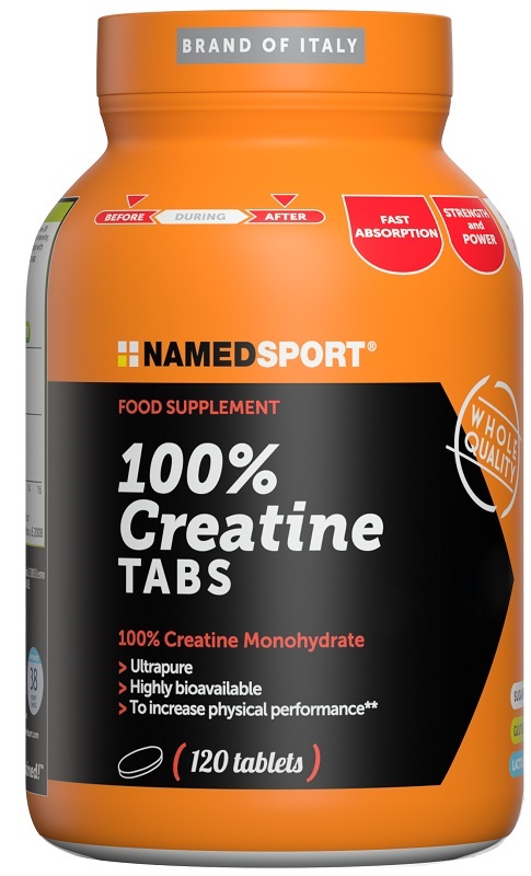 100% CREATINE TABS RB 120 COMPRESSE - Farmapanda Srl