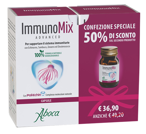 IMMUNOMIX ADVANCED 50 CAPSULE RM CONFEZIONE SPECIALE 2 PEZZI - Farmapanda Srl