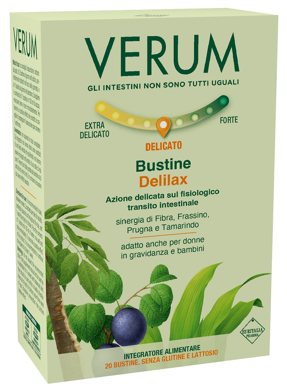 VERUM DELILAX 20 BUSTINE 80 G - Farmapanda Srl