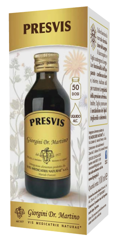 PRESVIS LIQUIDO ALCOOLICO 100 ML - Farmapanda Srl