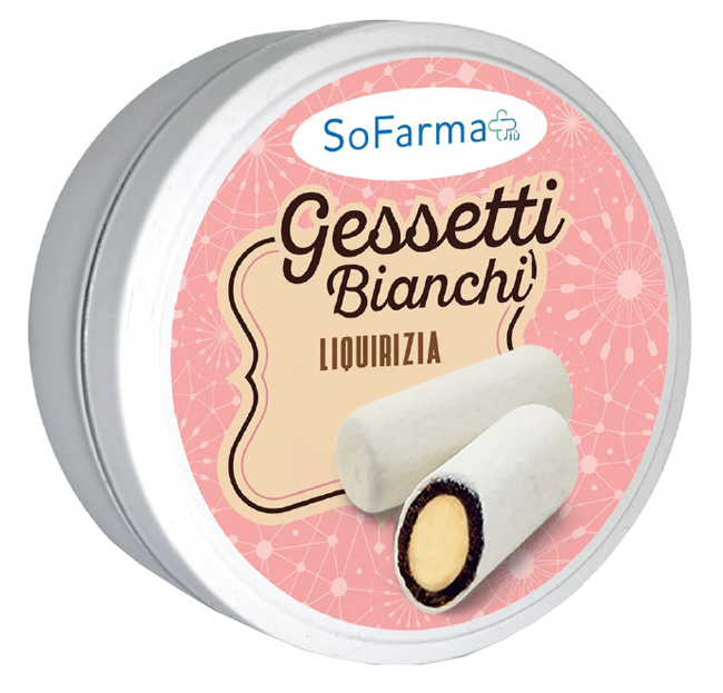 CARAMELLE LIQUIRIZIA BIANCA 40 G SOFARMAPIU' - Farmapanda Srl