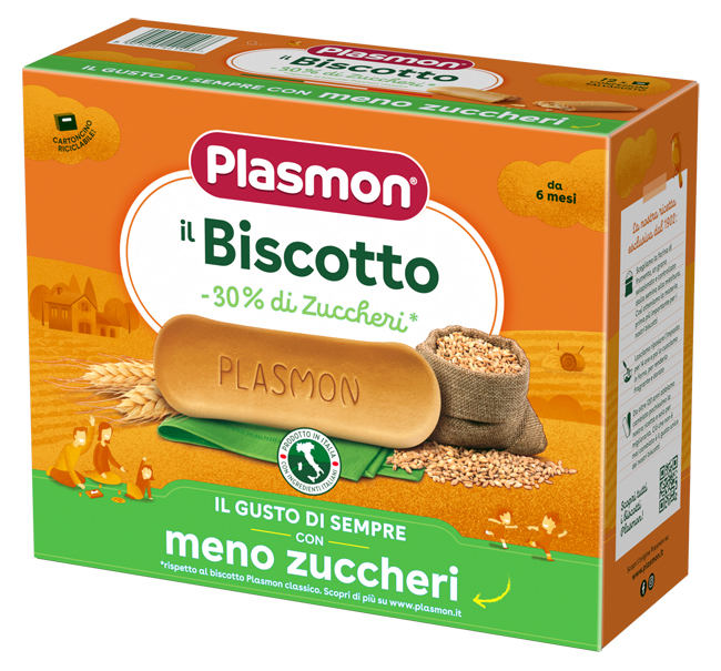 PLASMON BISCOTTI -30% ZUCCHERO 720 G - Farmapanda Srl