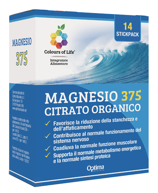 COLOURS OF LIFE MAGNESIO 375 14 STICK - Farmapanda Srl