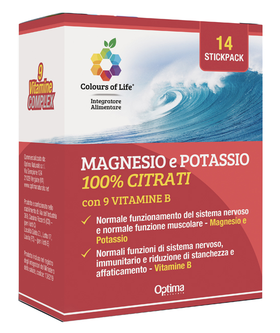 MAGNESIO POTASSIO VIT B 14 STICK - Farmapanda Srl