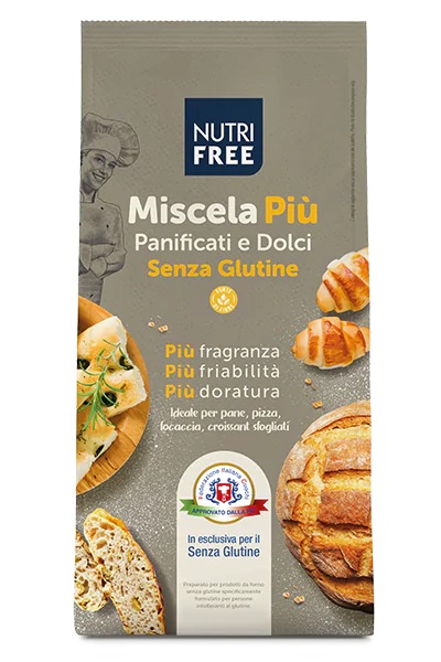 NUTRIFREE MISCELA PIU' PANIFICATI E DOLCI 1 KG - Farmapanda Srl