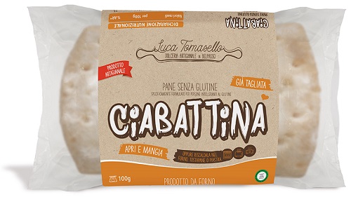 CIABATTINA PANE SENZA GLUTINE 100 G - Farmapanda Srl