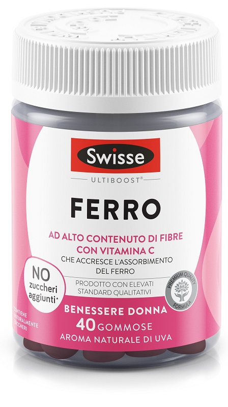 SWISSE FERRO 40 GOMMOSE - Farmapanda Srl