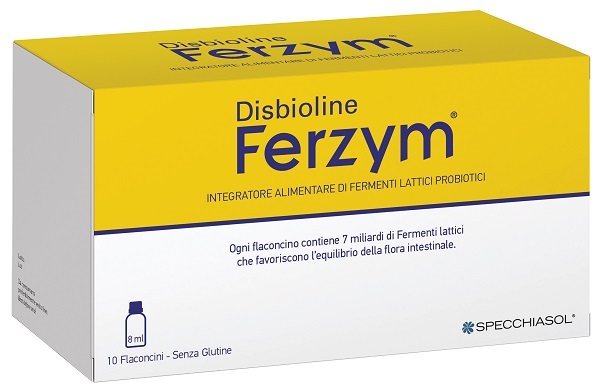 DISBIOLINE FERZYM 10 FLACONCINI DA 8 ML - Farmapanda Srl
