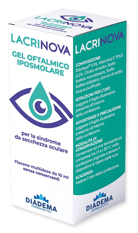 LACRINOVA GEL OFTALMICO IPOSMOLARE TB 10 ML - Farmapanda Srl