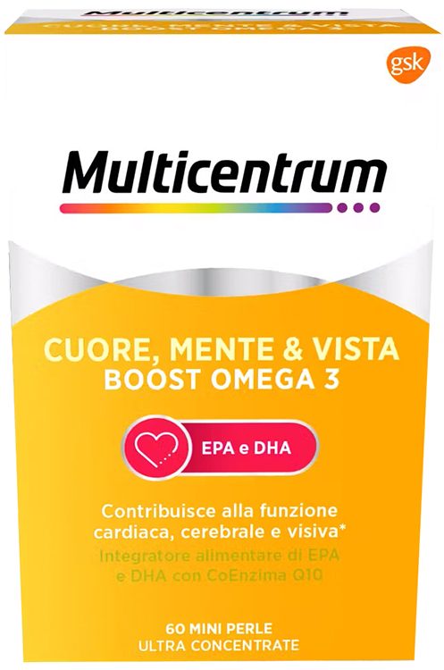 MULTICENTRUM BOOST OMEGA 120 CAPSULE - Farmapanda Srl