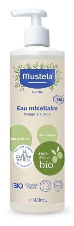 MUSTELA ACQUA MICELLARE BIO 400 ML - Farmapanda Srl