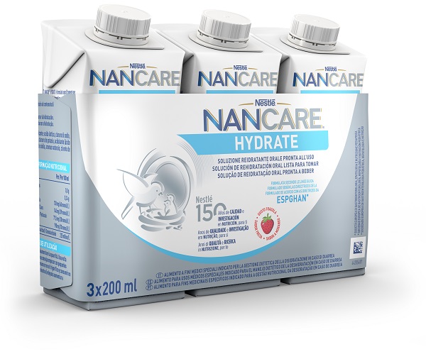 NANCARE HYDRATE LIQUIDO 3 PEZZI DA 200 ML - Farmapanda Srl