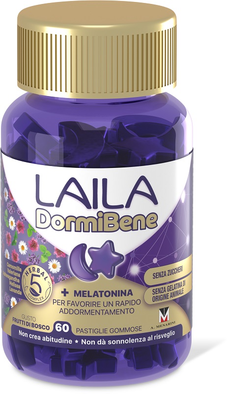 LAILA DORMIBENE 60 GOMMOSE - Farmapanda Srl
