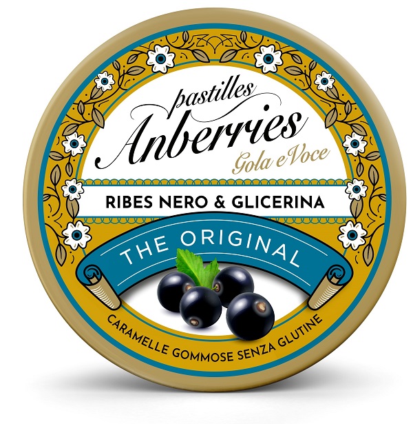ANBERRIES CLASSICHE RIBES NERO GLICERINA 50 G - Farmapanda Srl