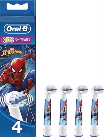 ORALB POWER REFILL EB10 SPIDERMAN 4 PEZZI - Farmapanda Srl