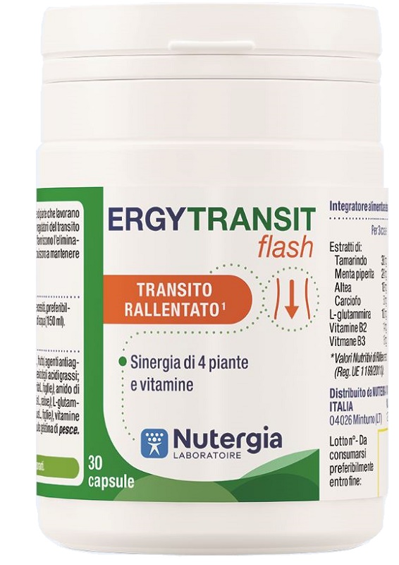 ERGYTRANSIT FLASH 30 CAPSULE - Farmapanda Srl