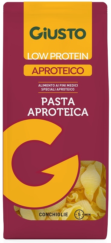 GIUSTO APROTEICO CONCHIGLIE 250 G - Farmapanda Srl