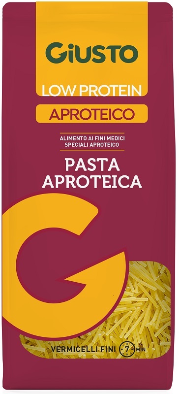 GIUSTO APROTEICO VERMICELLI FINI 250 G - Farmapanda Srl