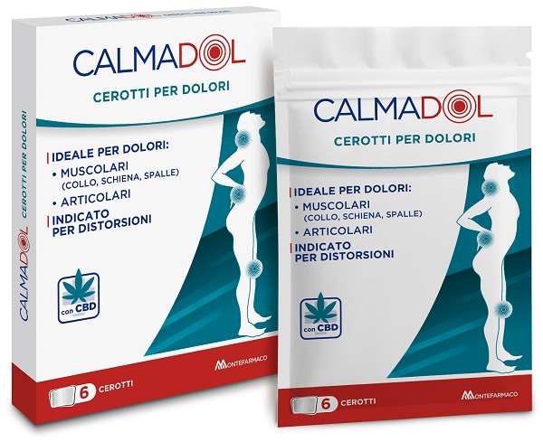 CALMADOL CEROTTO PER DOLORI 6 PEZZI - Farmapanda Srl