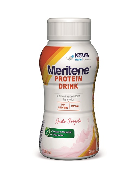 MERITENE PROTEIN DRINK FRAGOLA 200 ML - Farmapanda Srl