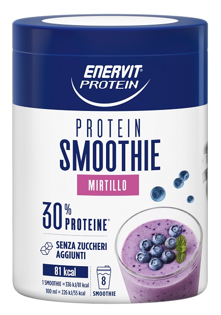 ENERVIT PROTEIN SMOOTHIE MIRTILLO 320 G - Farmapanda Srl