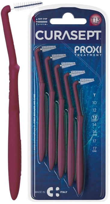 CURASEPT PROXI T13 CONE ANGLE BORDEAUX - Farmapanda Srl