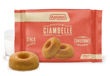 AGLUTEN CIAMBELLE 4 PEZZI DA 55 G - Farmapanda Srl
