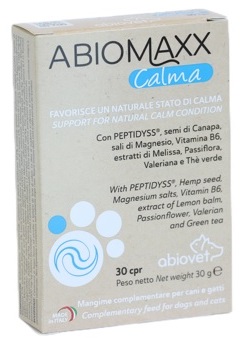 ABIOMAXX CALMA 30 COMPRESSE - Farmapanda Srl