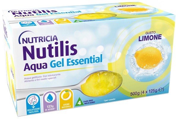 NUTILIS AQUA GEL LIMONE 4 PEZZI DA 125 G - Farmapanda Srl