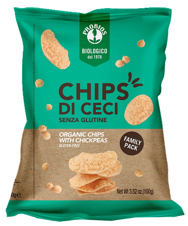 PROBIOS CHIPS DI CECI 100 G PACK RISPARMIO - Farmapanda Srl