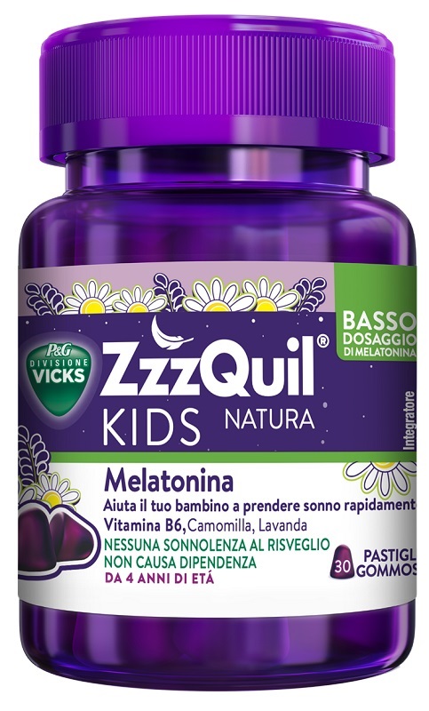 VICKS ZZZQUIL KIDS NATURA 30 PASTIGLIE GOMMOSE - Farmapanda Srl