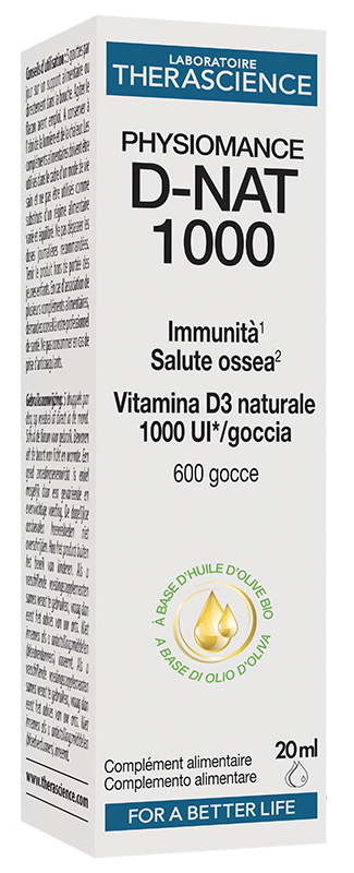 PHYSIOMANCE D-NAT 1000 20 ML - Farmapanda Srl