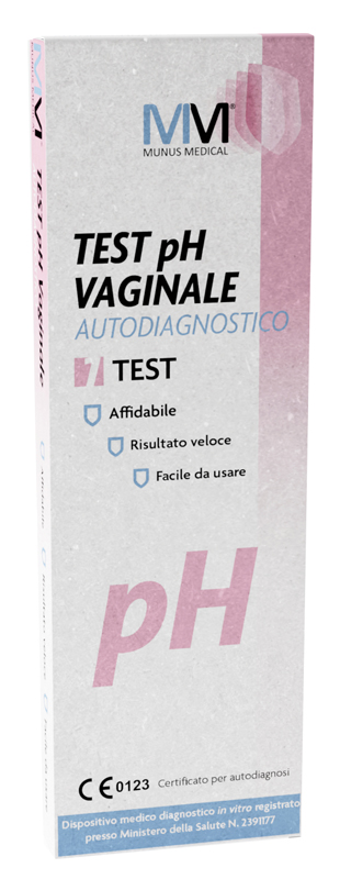 MUNUS MEDICAL TEST AUTODIAGNOSTICO PH VAGINALE - Farmapanda Srl