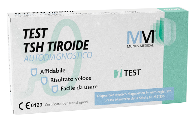 MUNUS MEDICAL TEST AUTODIAGNOSTICO TSH TIROIDE - Farmapanda Srl