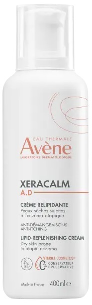 EAU THERMALE AVENE XERACALM AD CREMA LIPORESTITUTIVA 400 ML NUOVA FORMULAZIONE - Farmapanda Srl